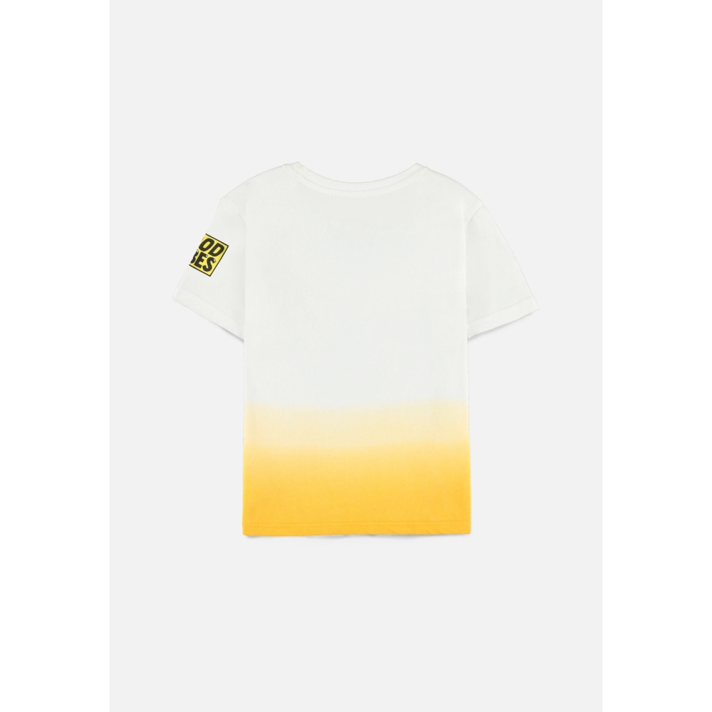 Looney Tunes - Bugs Bunny Think Positive Kids Tshirt - White/Yellow